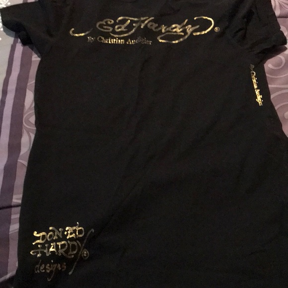 Bundle of 2!! Ed hardy and Rouge tops. - Picture 4 of 8